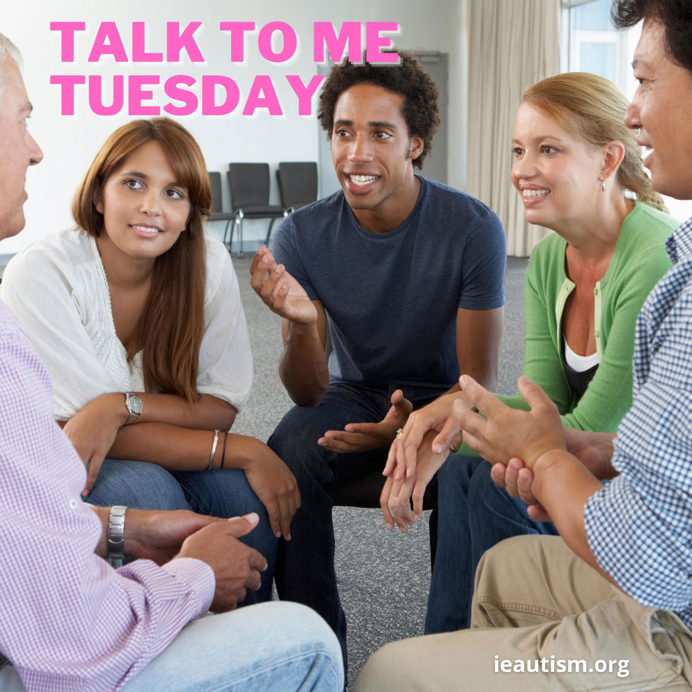 Group of adults sitting in a circle