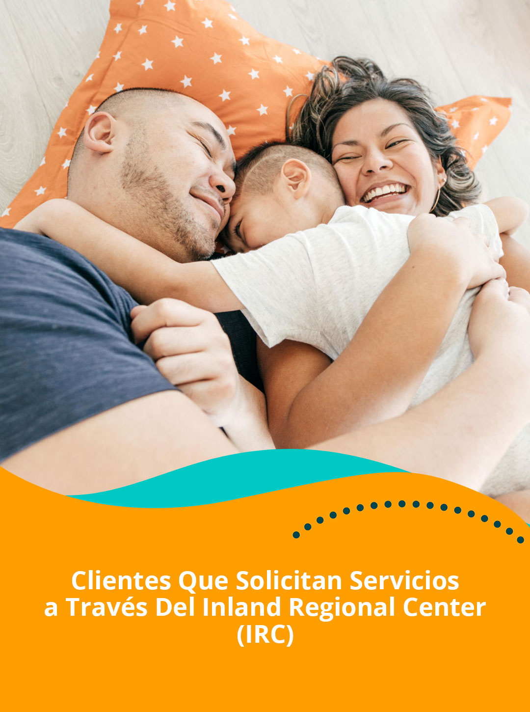 Clientes que solicitan servicios a través del Inland Regional Center (IRC)