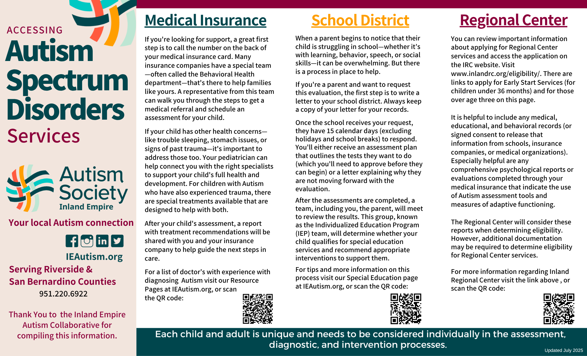 Accessing Autism Spectrum Disorder Services