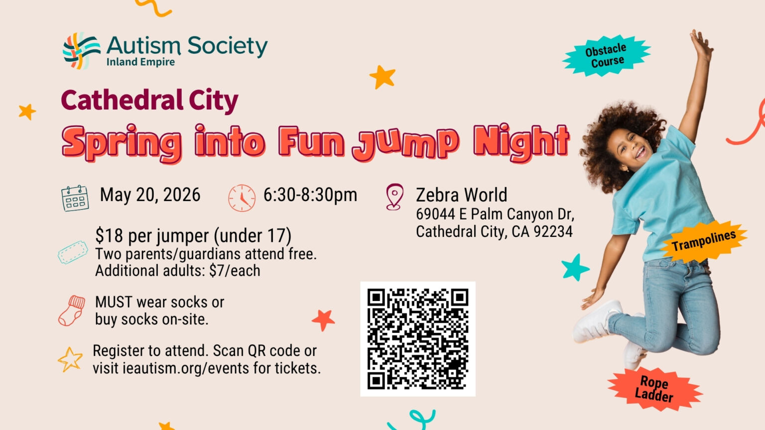 Spring into fun at Zebra World - Autism Society Inland Empire